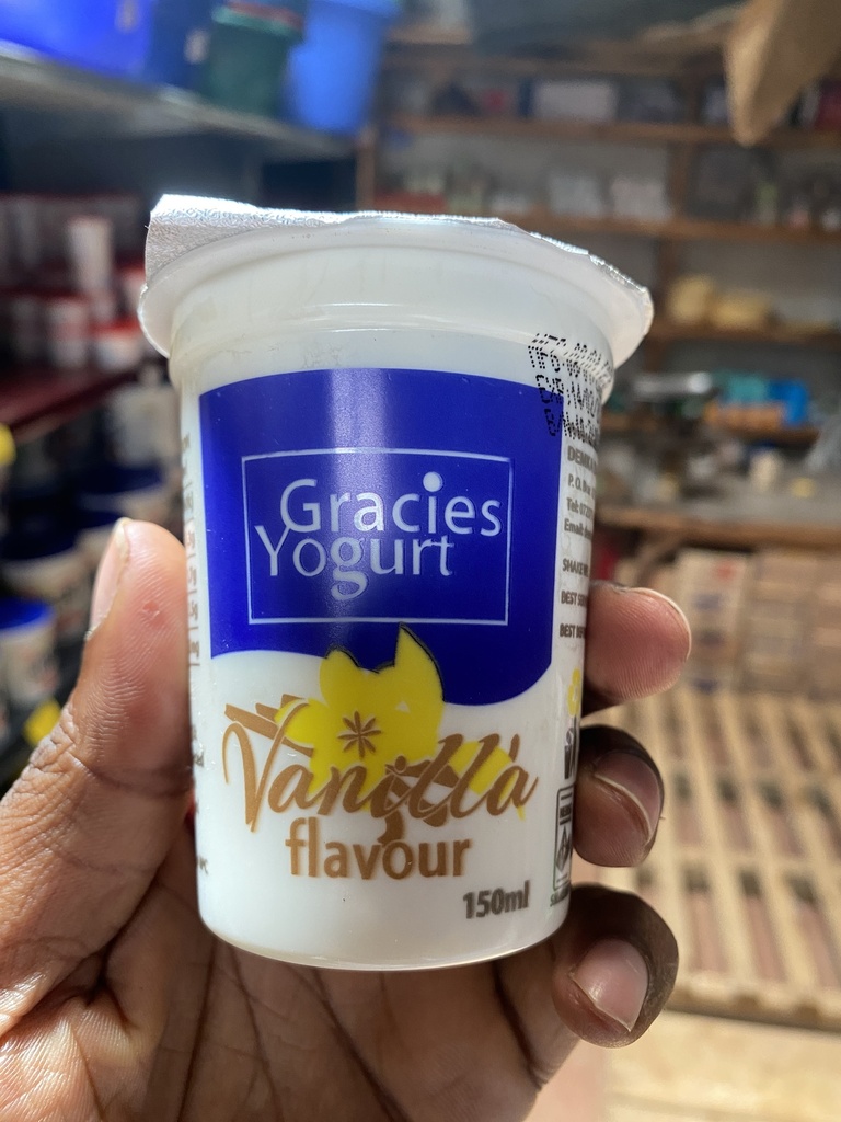 GRACIES YOGURT VANILLA 150ML