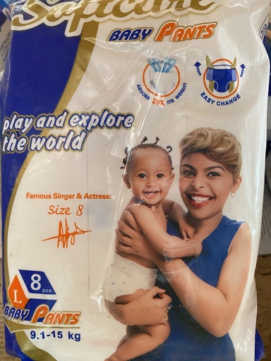 SOFTCARE DIAPERS LARGE
