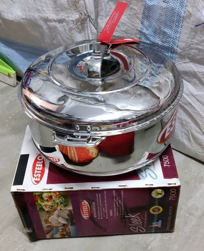 STAINLESS STEEL HOT POT NO 7500