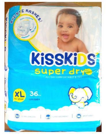 KISSKIDS BABY DIAPERS PANTS XL