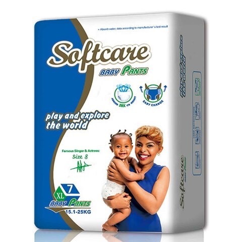 SOFTCARE BABY PANTS DIAPER XL